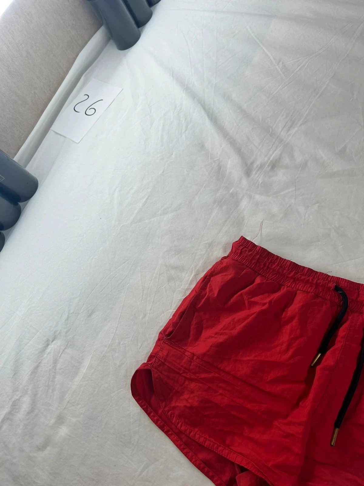 Bañador corto rojo Bershka – photo 4